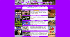 Desktop Screenshot of churchblessings.com